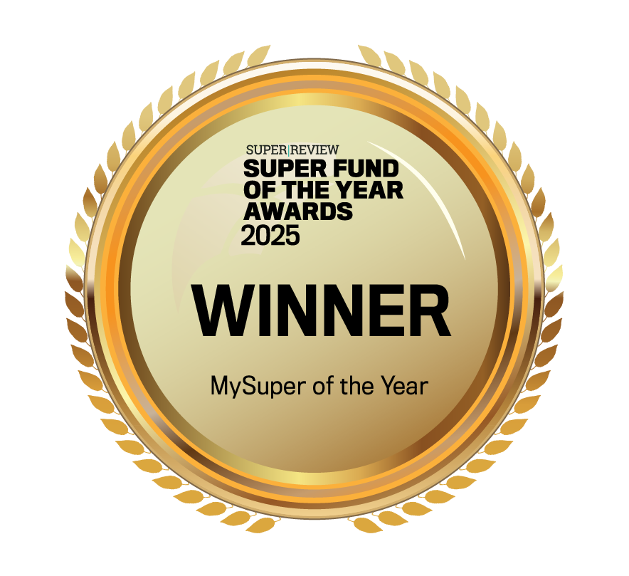 Super Review MySuper of the Year winner 2025 award