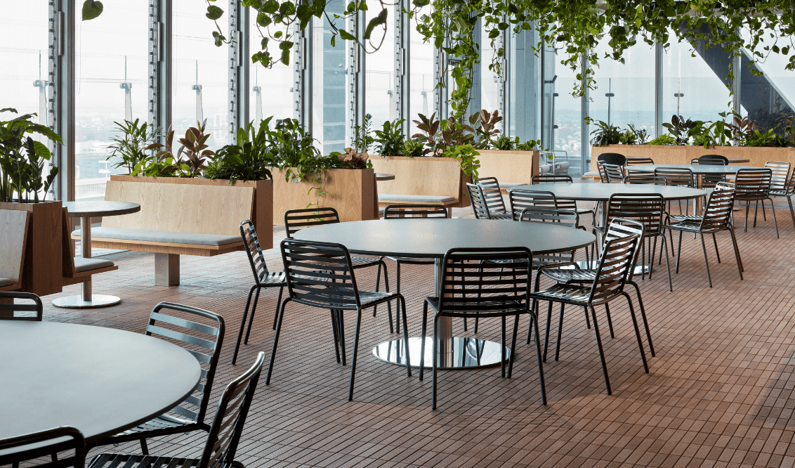 Level 28 office floor